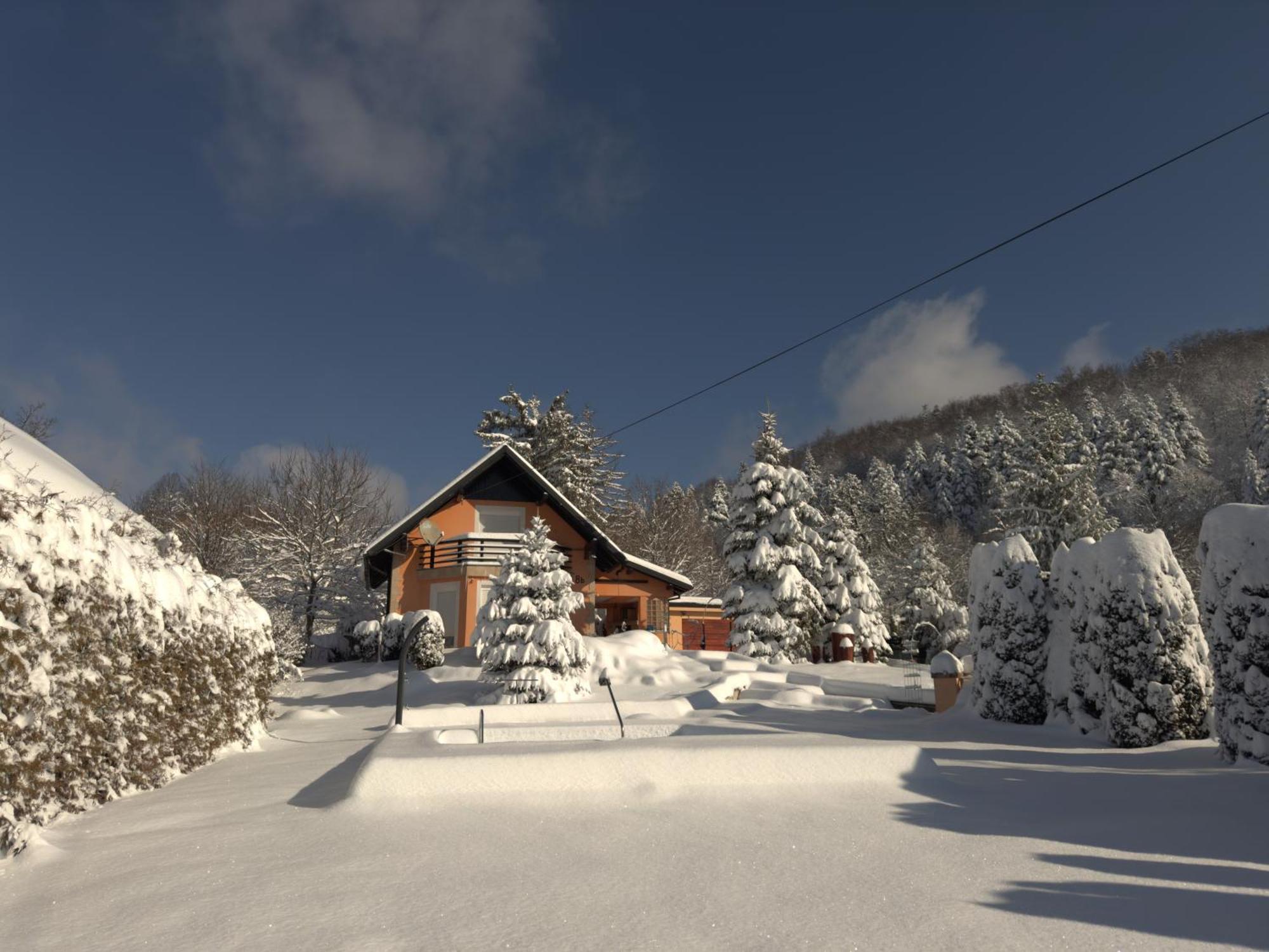 Villa Tratea - With A Heated Pool Tomici Esterno foto
